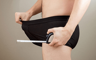 Misurazione della lunghezza del pene